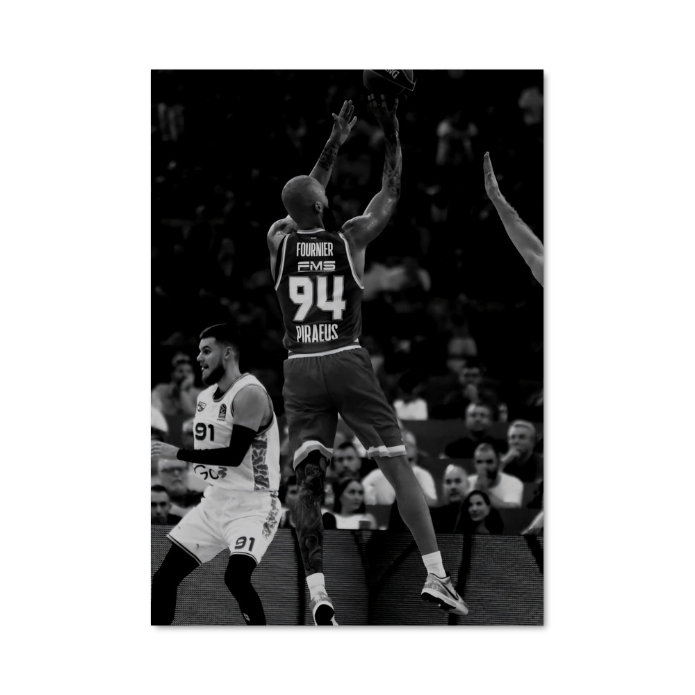 Poster Evan fournier précision – affiche Basketball